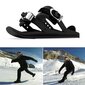 Lygumų slidinėjimo batai Snowfeet Mini KR, 35–47, juodi kaina ir informacija | Lygumų slidinėjimo batai | pigu.lt