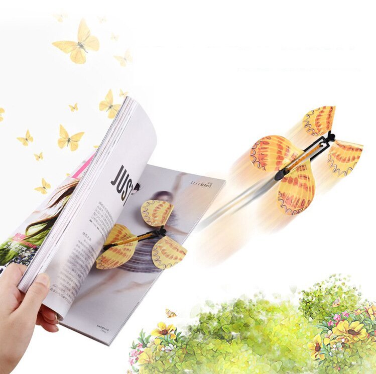 Žaislinis drugelis Magic Flying Butterfly, II kaina ir informacija | Lavinamieji žaislai | pigu.lt
