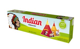 Vaikiška palapinė Indian II 100x100x135cm цена и информация | Детские игровые домики | pigu.lt