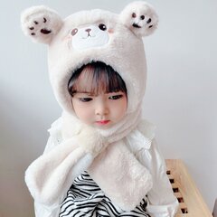 Kepurė vaikams HD-62402, smėlio spalvos цена и информация | Шапки, перчатки, шарфы для мальчиков | pigu.lt