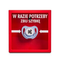 Аварийная рамка Разбейте стекло, 1 шт. цена и информация | Другие оригинальные подарки | pigu.lt