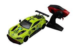 Radijo bangomis valdomas Aston Martin Vantage GTE, geltonas цена и информация | Игрушки для мальчиков | pigu.lt