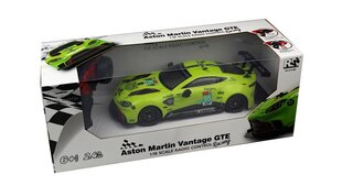 Radijo bangomis valdomas Aston Martin Vantage GTE, geltonas цена и информация | Игрушки для мальчиков | pigu.lt