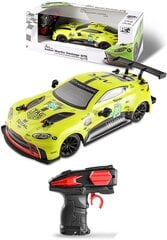 Radijo bangomis valdomas Aston Martin Vantage GTE, žalias цена и информация | Игрушки для мальчиков | pigu.lt