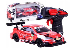 Radijo bangomis valdomas Audi RS5 DTM, raudonas цена и информация | Игрушки для мальчиков | pigu.lt