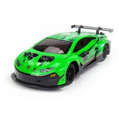 Rc automobilis Lamborghini huracán gt3, žalias kaina ir informacija | Žaislai berniukams | pigu.lt