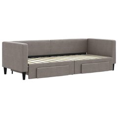 Sofa-lova vidaXL, 80x200 cm, pilka kaina ir informacija | Lovos | pigu.lt