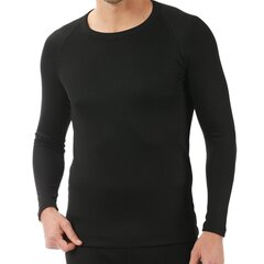 Termo apatiniai marškinėliai vyrams Ozkan 11317, juodi kaina ir informacija | Vyriški termo apatiniai | pigu.lt