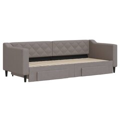 Sofa-lova vidaXL, 80x200 cm, pilka kaina ir informacija | Lovos | pigu.lt