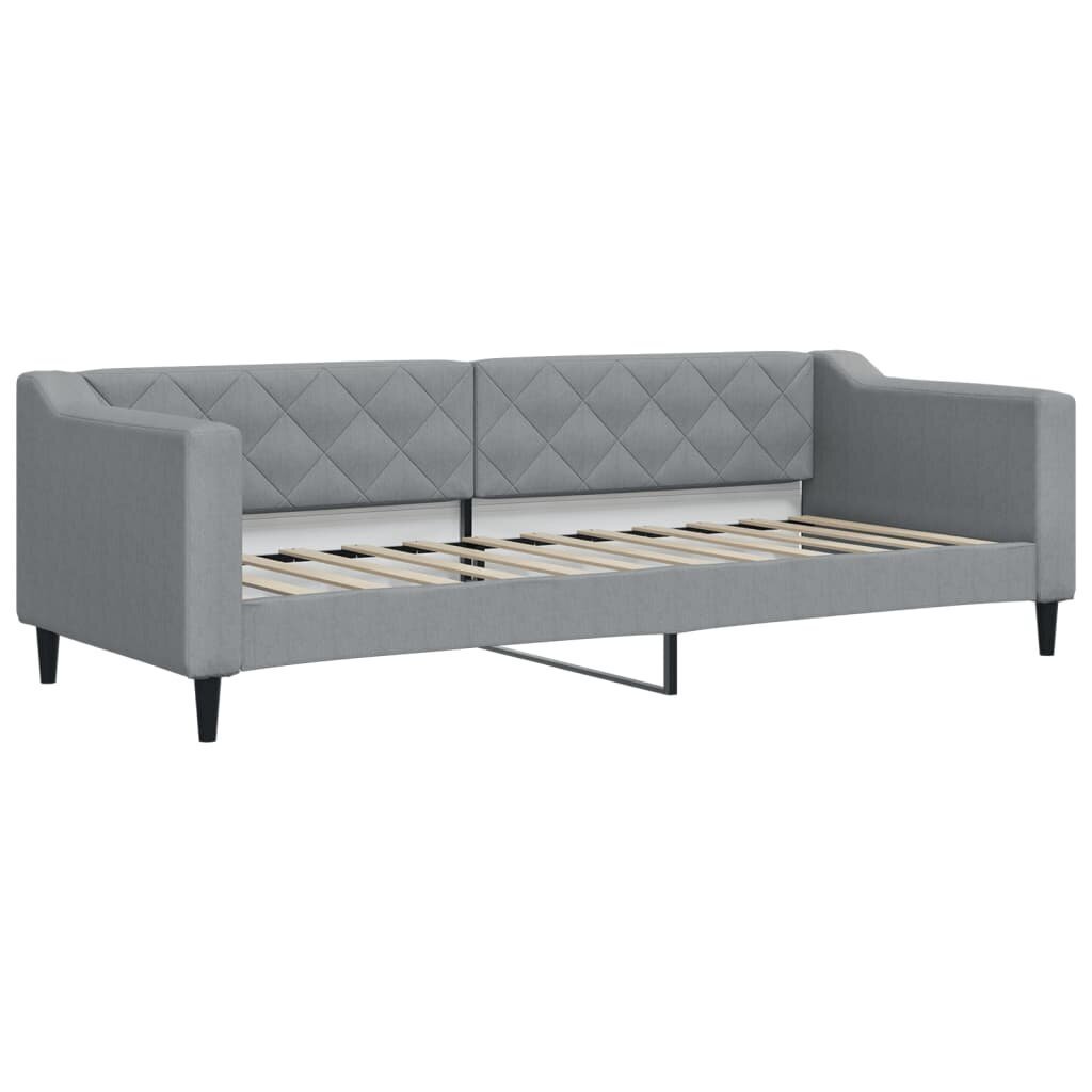 Sofa-lova vidaXL, 80x200 cm, pilka kaina ir informacija | Lovos | pigu.lt