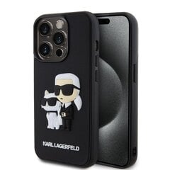 CG Mobile Karl Lagerfeld 3D Rubber Karl and Choupette Case KLHCP13X3DRKCNK цена и информация | Чехлы для телефонов | pigu.lt