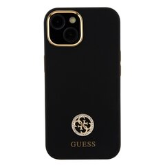 CG Mobile Guess Liquid Silicone 4G Strass Metal Logo Case цена и информация | Чехлы для телефонов | pigu.lt