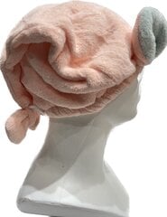 Absorbent plaukų rankšluostis, 28x18 cm kaina ir informacija | Rankšluosčiai | pigu.lt