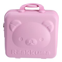 Vaikiškas lagaminas-kosmetinė, rožinis цена и информация | Чемоданы, дорожные сумки  | pigu.lt