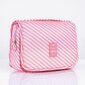 Kelioninis pakabinamas kosmetikos krepšys, rožinis kaina ir informacija | Kuprinės ir krepšiai | pigu.lt