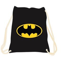 Maišelis batams Batman, 37x46 cm цена и информация | Рюкзаки и сумки | pigu.lt