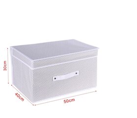 Daiktų dėžutė, 30x40x50 cm цена и информация | Ящики для вещей | pigu.lt