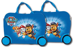 Vaikiškas lagaminas Paw Patrol, 28 L mėlynas цена и информация | Чемоданы, дорожные сумки  | pigu.lt