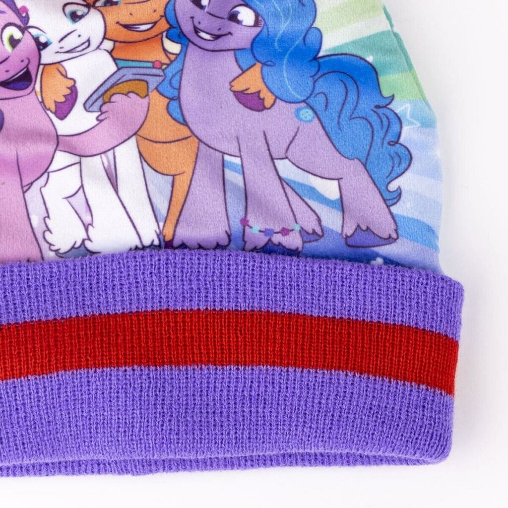 Kepurės, šaliko ir pirštinių komplektas mergaitėms My Little Pony S0737895 kaina ir informacija | Kepurės, pirštinės, šalikai mergaitėms | pigu.lt