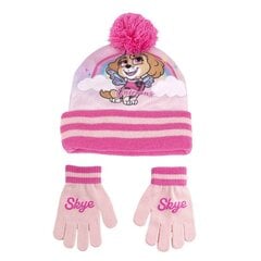 Шапка и перчатки CERDA PAW PATROL  цена и информация | Шапки, перчатки, шарфы для девочек | pigu.lt