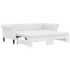 Sofa-lova vidaXL, 90x200 cm, balta цена и информация | Кровати | pigu.lt