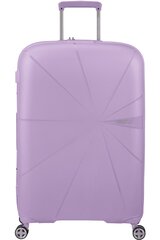 Чемодан для ручной клади American Tourister Starvibe Spinner Digital Lavender, 55 см цена и информация | Чемоданы, дорожные сумки  | pigu.lt