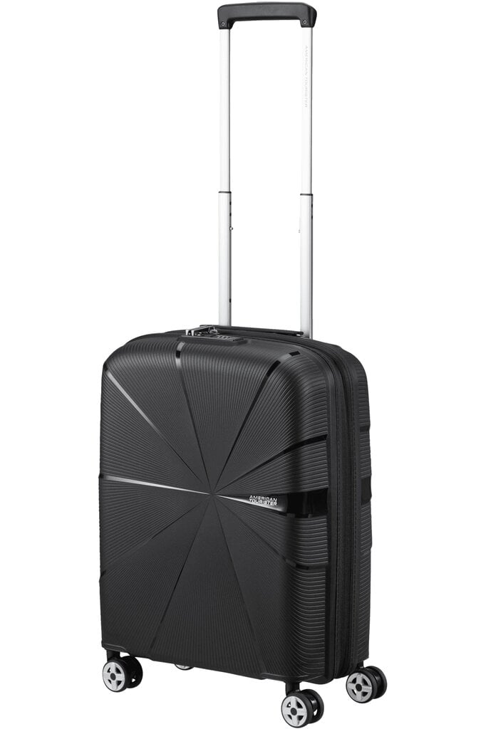 Mažas lagaminas American Tourister Starvibe Spinner S, 55cm, juodas цена и информация | Lagaminai, kelioniniai krepšiai | pigu.lt