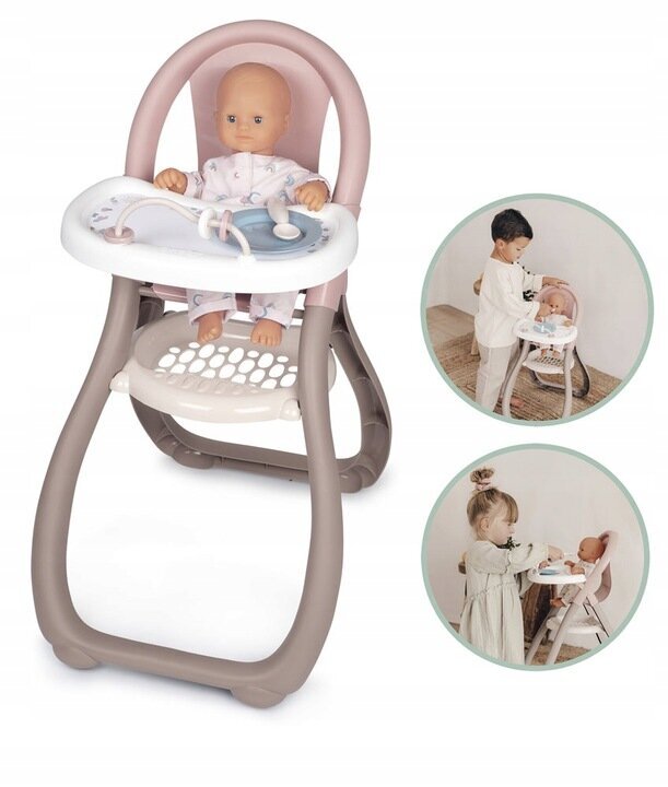 Žaislinė maitinimo kėdutė Smoby kaina ir informacija | Žaislai mergaitėms | pigu.lt