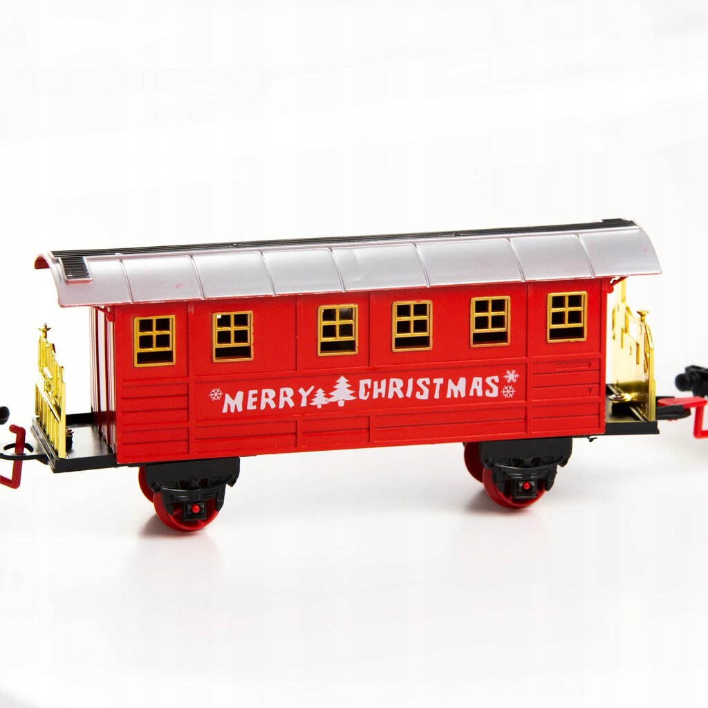 Kalėdinio traukinio ir trasos rinkinys цена и информация | Žaislai berniukams | pigu.lt