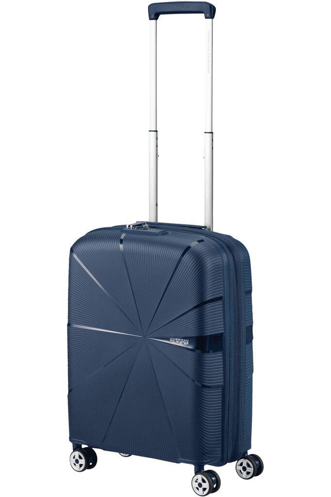 Mažas lagaminas American Tourister Starvibe Spinner S, 55cm, mėlynas kaina ir informacija | Lagaminai, kelioniniai krepšiai | pigu.lt