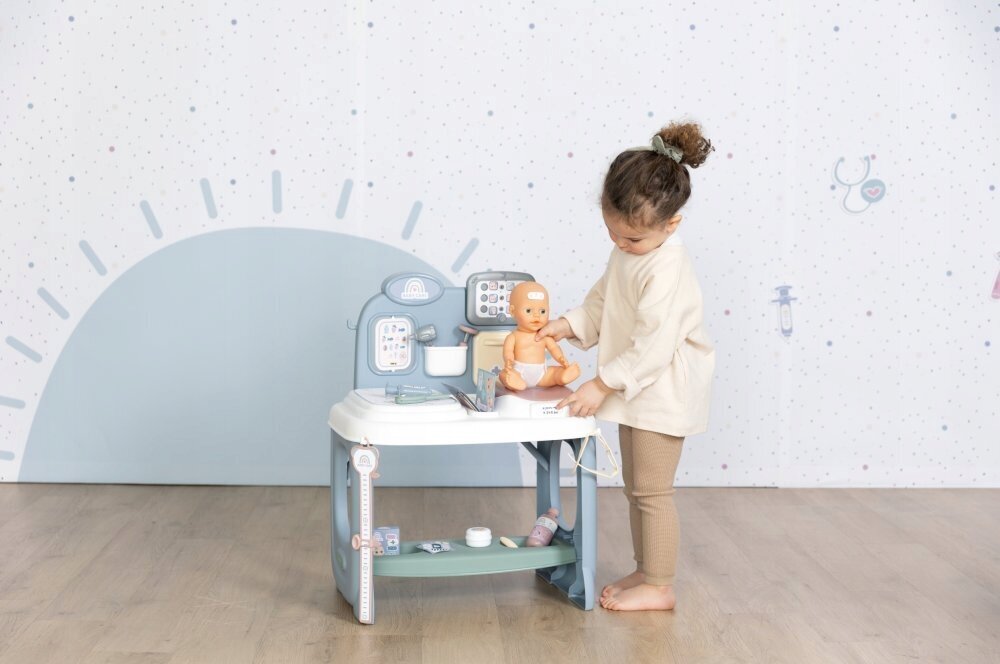 Žaislinis vaikų priežiūros centras su priedais Smoby kaina ir informacija | Žaislai mergaitėms | pigu.lt