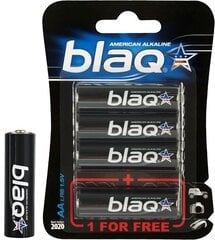 BLAQ AA šarminės baterijos 3+1vnt kaina ir informacija | Elementai | pigu.lt