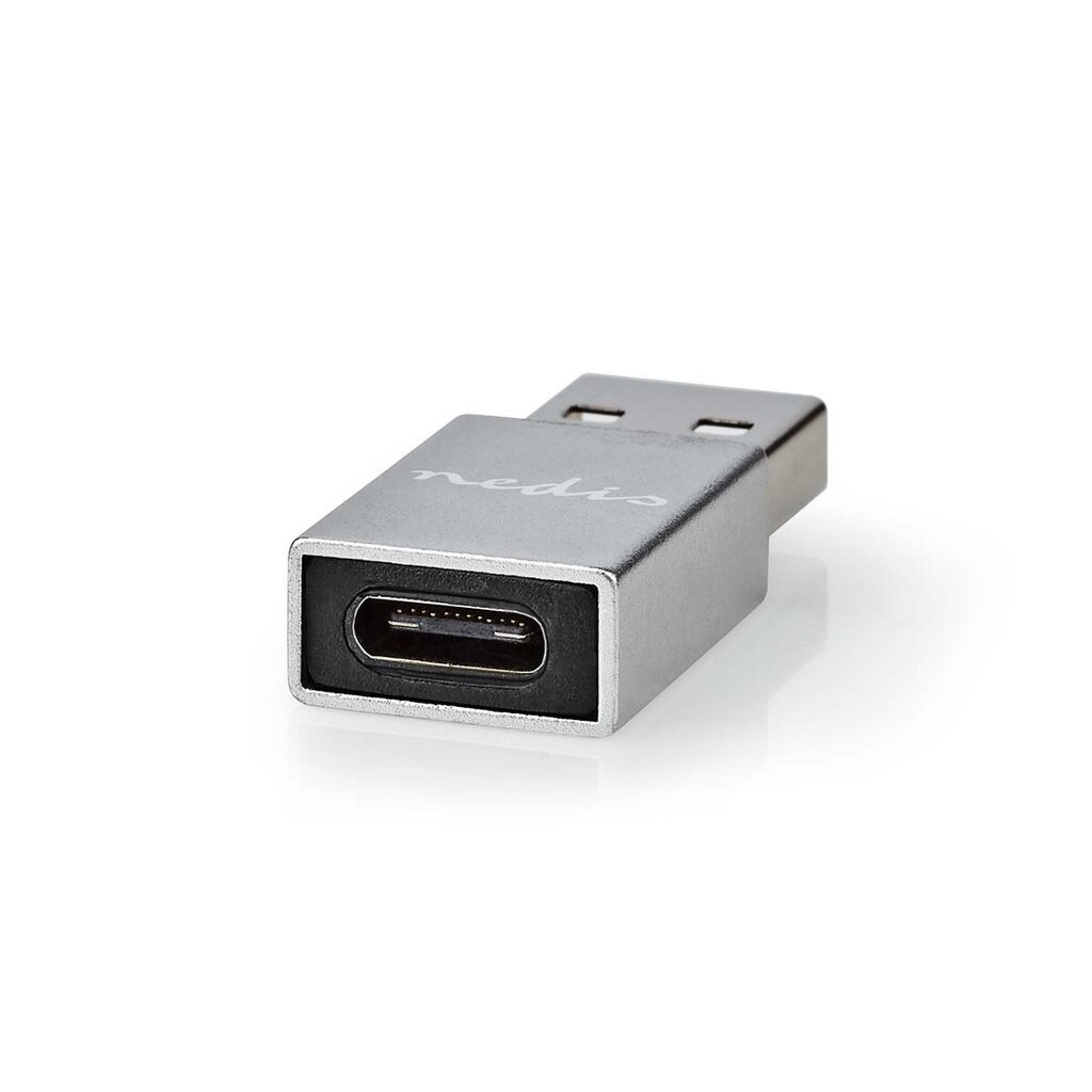 Nedis Adapter USB-C to USB-A kaina ir informacija | Krovikliai telefonams | pigu.lt