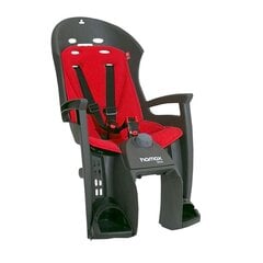 Vaikiška kėdutė Siesta tvirtinama prie bagažinės, raudona kaina ir informacija | Dviračių kėdutės vaikams | pigu.lt