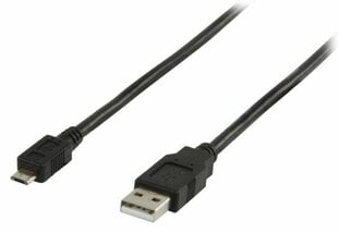 Valueline, USB, micro USB, 2m цена и информация | Кабели и провода | pigu.lt