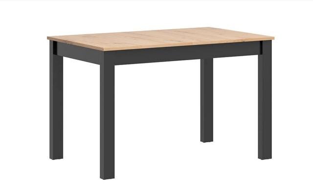 Valgomojo stalas BRW Ramen Plus Mini, rudas/juodas цена и информация | Virtuvės ir valgomojo stalai, staliukai | pigu.lt