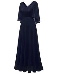 Длинное женское платье DressTells, синее цена и информация | Платья | pigu.lt