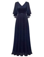Suknelė moterims DressTells, mėlyna kaina ir informacija | Suknelės | pigu.lt