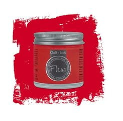 Минеральная краска Fleur Chalky Look, 50 мл, Tomato red цена и информация | Принадлежности для рисования, лепки | pigu.lt