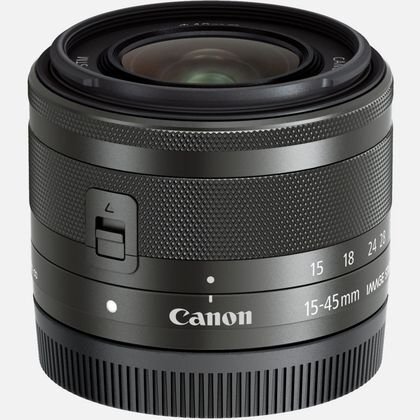 Canon EF-M 15-45mm IS STM kaina ir informacija | Objektyvai | pigu.lt