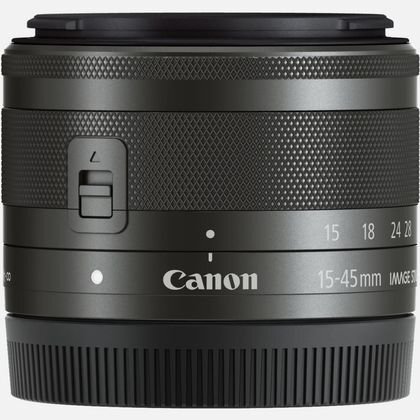 Canon EF-M 15-45mm IS STM kaina ir informacija | Objektyvai | pigu.lt