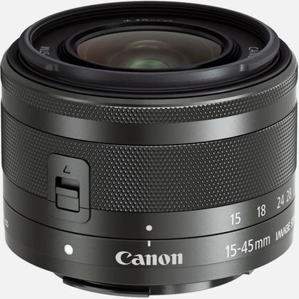 Canon EF-M 15-45mm IS STM kaina ir informacija | Objektyvai | pigu.lt