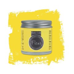 Минеральная краска Fleur Chalky Look, 50 мл, Primary yellow цена и информация | Принадлежности для рисования, лепки | pigu.lt