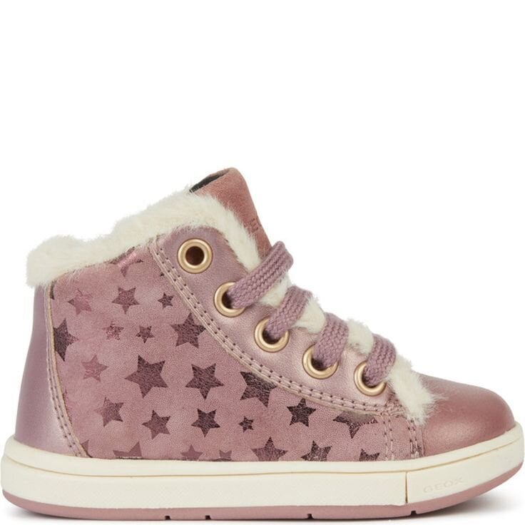 Geox auliniai batai vaikams Trottola, rožiniai kaina ir informacija | Aulinukai vaikams | pigu.lt