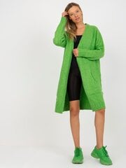 Kardiganas moterims, žalias kaina ir informacija | Megztiniai moterims | pigu.lt