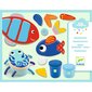 Kūrybinis rinkinys su žaidimų tešla - Jūros gyvūnai, Djeco DJ09036 kaina ir informacija | Lavinamieji žaislai | pigu.lt