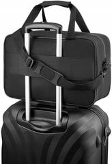 Cумка, ручная кладь в самолет, черная, 40х25х20 см. цена и информация | Чемоданы, дорожные сумки  | pigu.lt