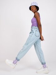 Женские синие джинсы из денима цена и информация | Джинсы для женщин | pigu.lt