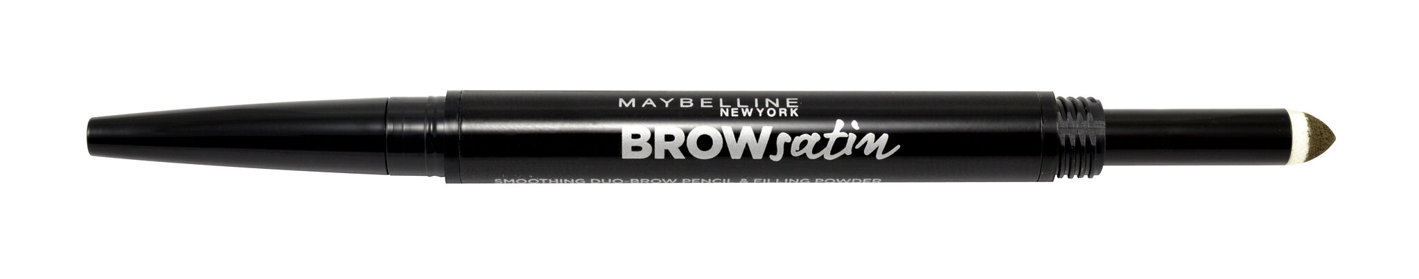 Antakių pieštukas ir užpildanti pudra Maybelline Brow Satin Duo 10 g Dark Blonde цена и информация | Antakių dažai, pieštukai | pigu.lt