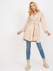 Пальто женское, песочное цена и информация | Женские пальто | pigu.lt